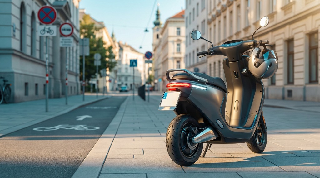 E Roller mit Straßenzulassung